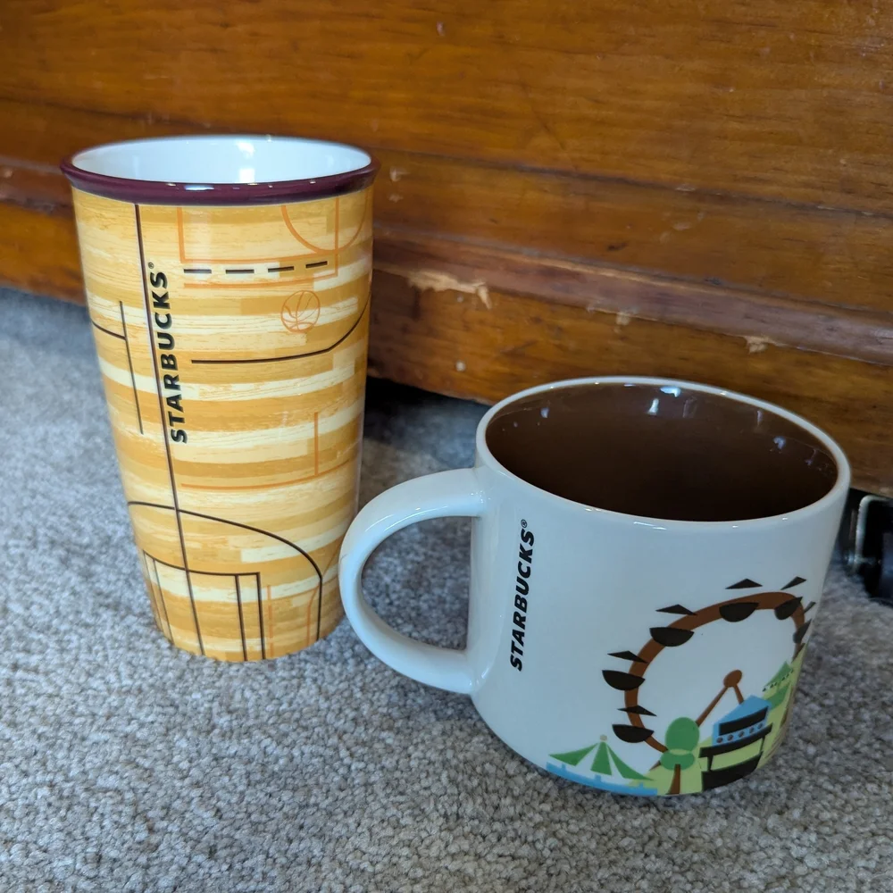 Starbucks Indiana Indianapolis Ceramic Mug Set - Picture 2 of 8